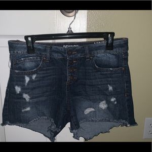 Rewash Brand Size 9 High Rose Jean Shorts